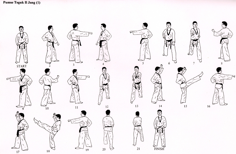 taekwondo poomse 1
